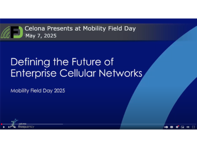 Celona Shows How Flexible and Scalable Private Cellular can be! 